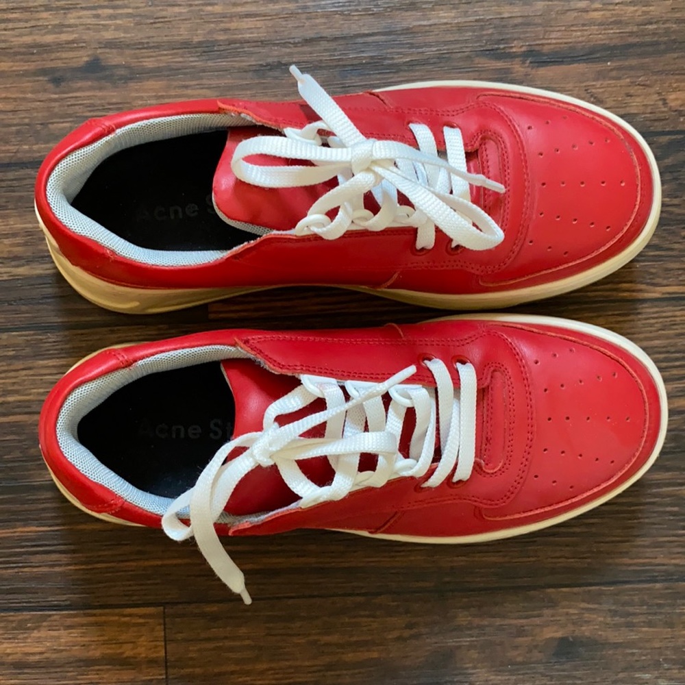 Acne Studios Steffey leather sneakers